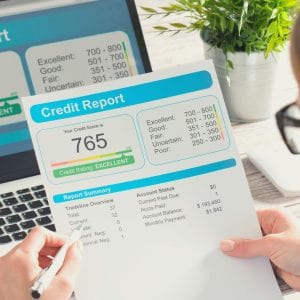 Checking your credit report is part of dividing your credit card debt in your divorce